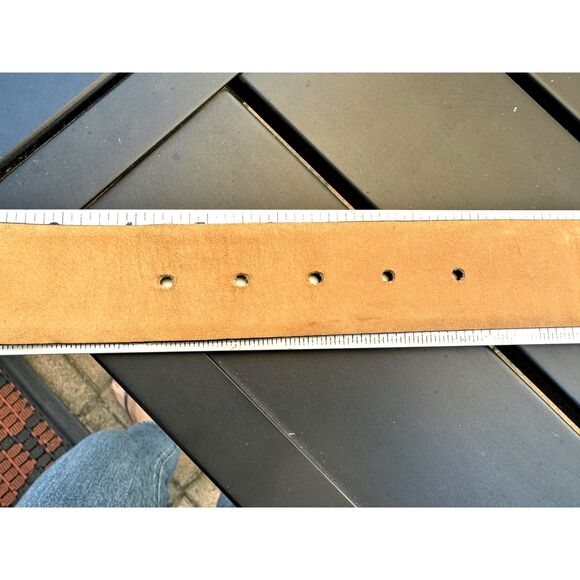 Vintage Cipriani Black 100% Snakeskin Exotic Leather Belt Size M Crescent Buckle main image 12